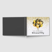 Goud Zwart Wit Pensioenfeest Gastenboek (Volledig)