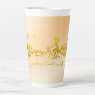 GoudAmsterdam Opgewekte Dromerige Minimalistische Latte Mok