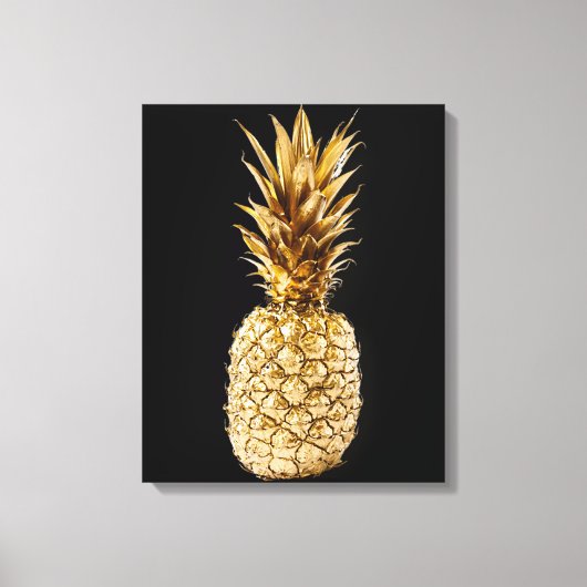 Goudananas Canvas Afdruk (Voorkant)
