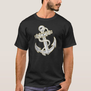 goudanker, Mannen Black T-Shirt