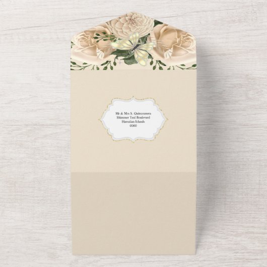 Goudappelmoes All In One Uitnodiging (Buitenkant)