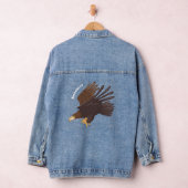 Goudarend grappige illustratie van cartoon denim jacket (Hangar)