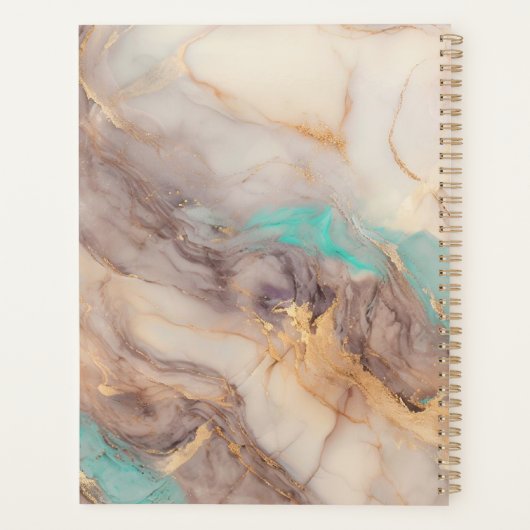 goudblaadje planner (Achterkant)