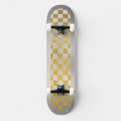 Goudbladsblaasscharnierschaar, van metaal skateboard (Voorkant)