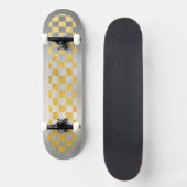 Goudbladsblaasscharnierschaar, van metaal skateboard (Voorkant)