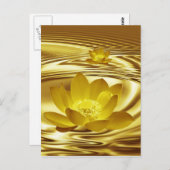 Goudbloem Briefkaart (Voorkant / Achterkant)