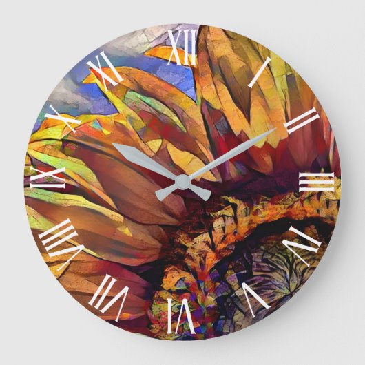 Goudbloem Elegant Collectie Grote Klok (Voorkant)