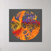 Goudbloemboom Canvas Afdruk (Voorkant)