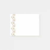goudbloemen post-it® notes (Voorkant)