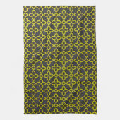 goudbloemen theedoek (Verticaal)