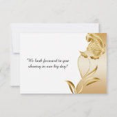 goudbloemen zwenken RSVP (Achterkant)