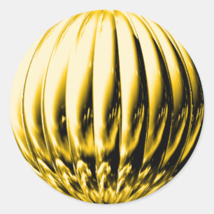 Goudbolletje Ronde Sticker