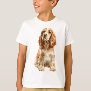 Goudbruine Engelse Cocker Spaniel Hond Kinderen T-shirt
