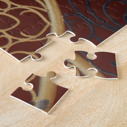 goudcirkel legpuzzel (Zijkant)