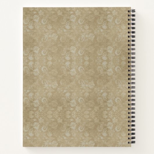 gouddamp notitieboek (Achterkant)