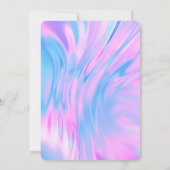 Gouddegraatkap, regenboogholografisch Afstuderen Kaart (Achterkant)