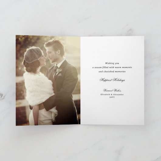 gouddeklaag als positief Prettige feestdagen (Binnen)