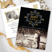 gouddeklaag als positief Prettige feestdagen