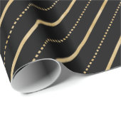 Gouddiagonaal Cadeaupapier (Rol Hoek)