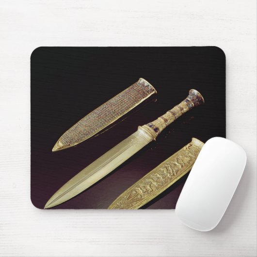 gouddolk en mantel muismat (Met muis)