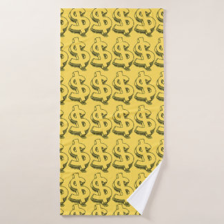 gouddollar badhanddoek