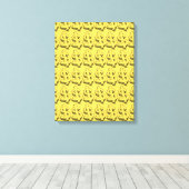 gouddollar canvas afdruk (Insitu (Houten vloer))