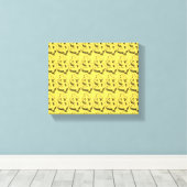 gouddollar canvas afdruk (Insitu (Houten vloer))