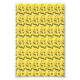 gouddollar foto afdruk