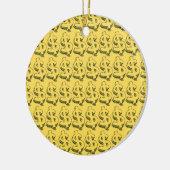 gouddollar keramisch ornament (Links)