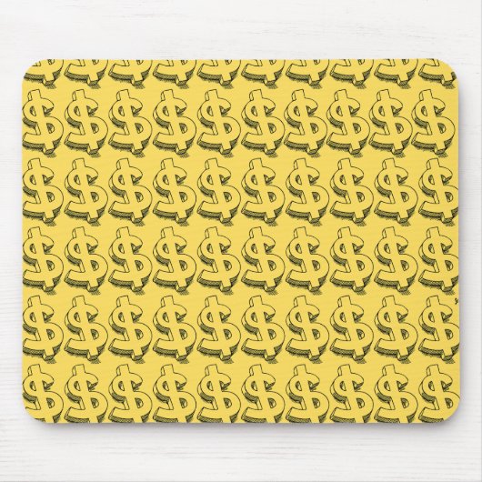 gouddollar muismat (Voorkant)
