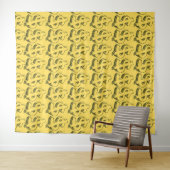 gouddollar wandkleed (In Situ (horizontaal))