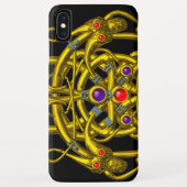 GOUDE CELTISCHE KENNIS MET TWEE TEKENS Case-Mate iPhone CASE (Achterkant)