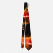GOUDE SCHALEN VAN DE WET GEMSTONES Justice Symbol Stropdas (Achterkant)