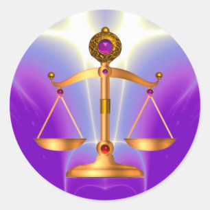 GOUDE SCHALEN VAN HET RECHT MET GEM STONES, rechts Ronde Sticker