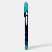 GOUDE WETGEVING MET GEM STONES MONOGRAM Case-Mate iPhone CASE (Achterkant / Links)