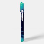 GOUDE WETGEVING MET GEM STONES MONOGRAM Case-Mate iPhone CASE (Achterkant / Links)