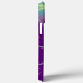 GOUDE WETGEVING MET GEM STONES MONOGRAM Case-Mate iPhone CASE (Achterkant / Rechts)