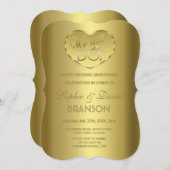 Gouden 50e trouwdag We zijn nog steeds getrouwd Kaart (Voorkant / Achterkant)