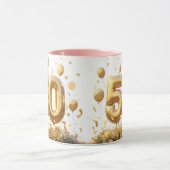 Gouden 50e viering mok (Midden)
