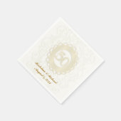 Gouden, 50ste Jubileum Servetten (Hoek)