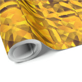 Gouden Abstract Cadeaupapier (Rol Hoek)