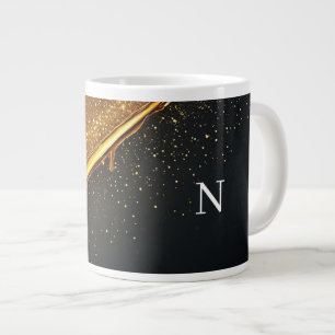 Gouden Abstract Luxe Achtergrond Extra Grote Beker