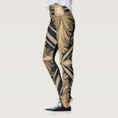 Gouden acanthus leggings (Links)