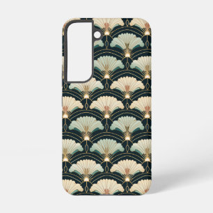 Gouden Accent Japans geïnspireerde Fan Samsung Galaxy Hoesje