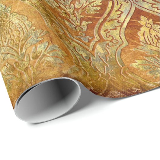 gouden achtergrond cadeaupapier (Rol Hoek)