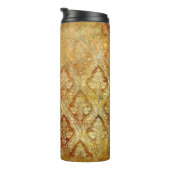 gouden achtergrond thermosbeker (Geroteerd rechts)