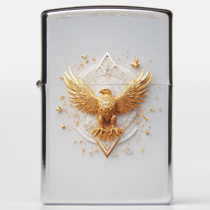 Gouden Adelaar Embleem met Decoratieve Sterren