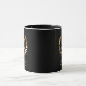 Gouden Advocaat Schalen van Justitie Custom Mok (Midden)