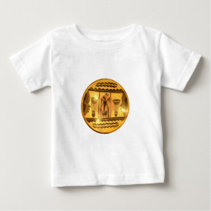 Gouden Afrikaanse Etnische Kunst Print Design