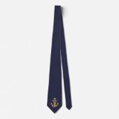 Gouden Anker Stropdas (Voorkant)